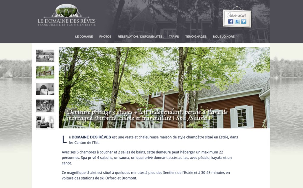 Domaine des rêves